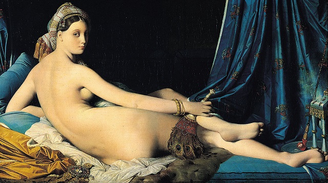 La Grande Odalisque de J-A-D Ingres