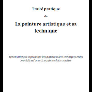 La peinture artistique et sa technique